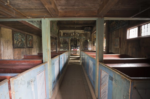 Stave Church at Mahaugen Open Air Museum