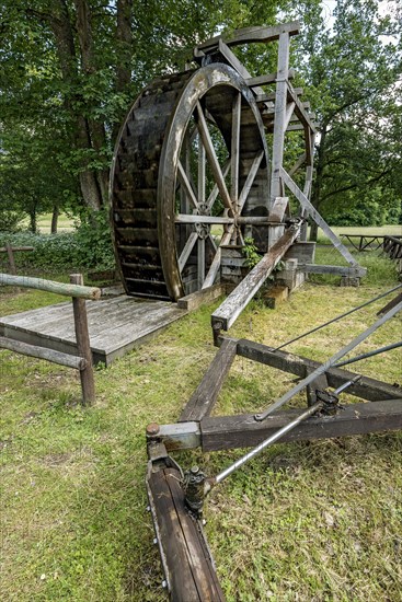 Historic water wheel