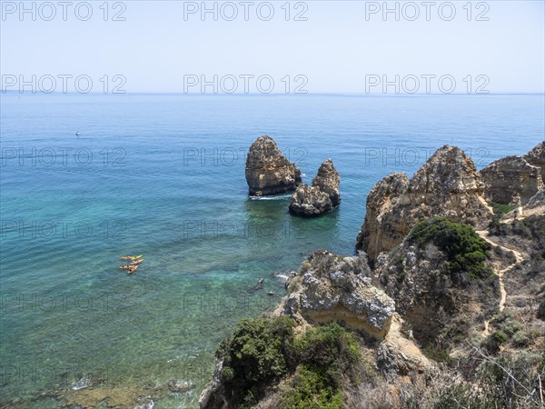 Rocky coast with cliffs