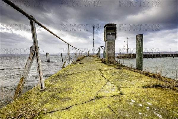 Storm Lolita moves across Lake Constance