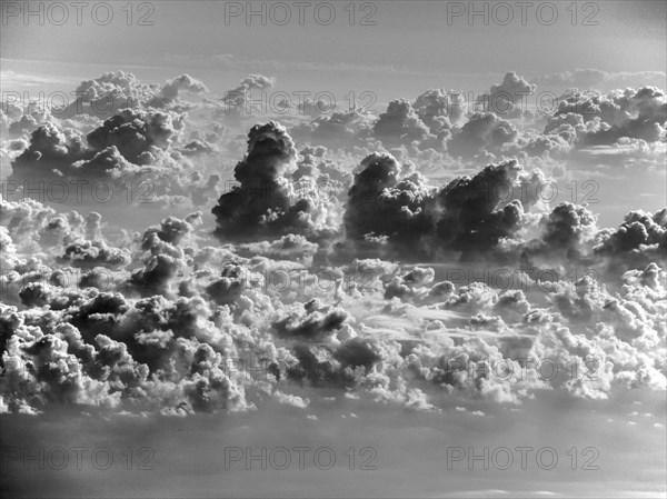 Cloud formation over the sea