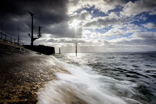 Storm Lolita moves across Lake Constance