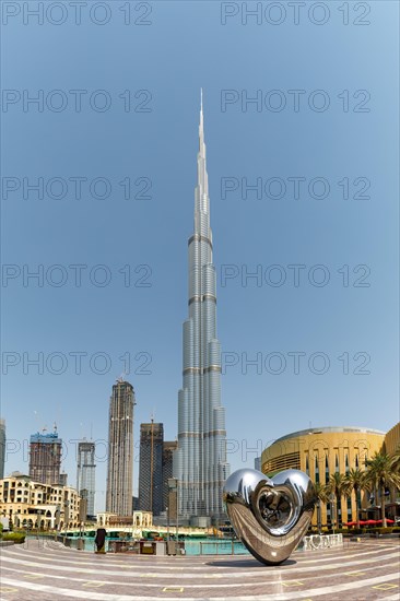 Dubai Burj Khalifa Kalifa Skyscraper Skyline Architecture Mall in Dubai