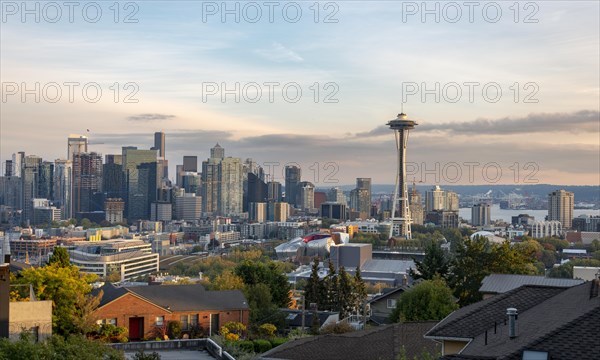 View over Seattle