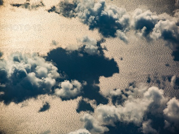 Cloud formation over the sea