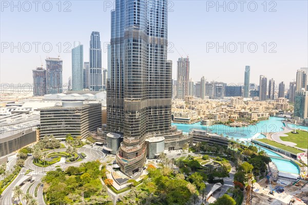 Downtown Dubai Burj Khalifa Kalifa Skyscraper Skyline Architecture Mall in Dubai