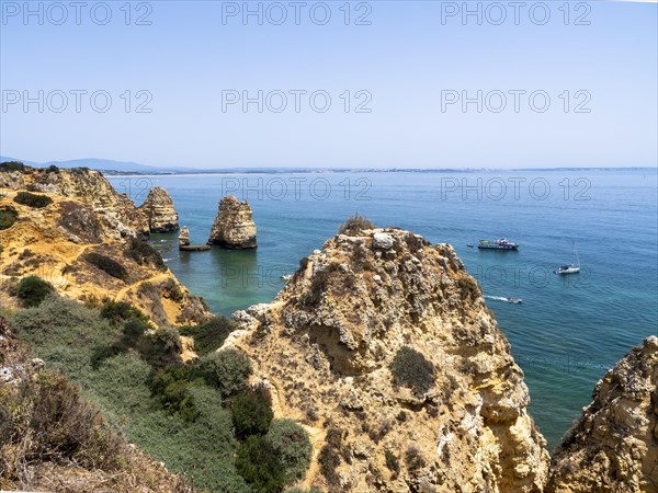 Rocky coast with cliffs