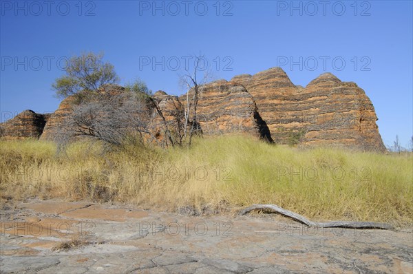 Rock formations in Purnululu National Park