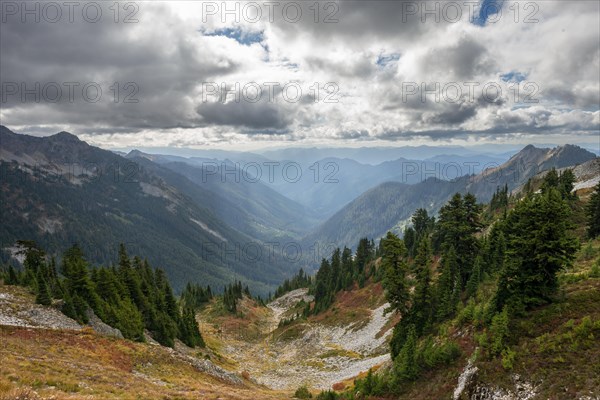 View into the valley of Butter Creek