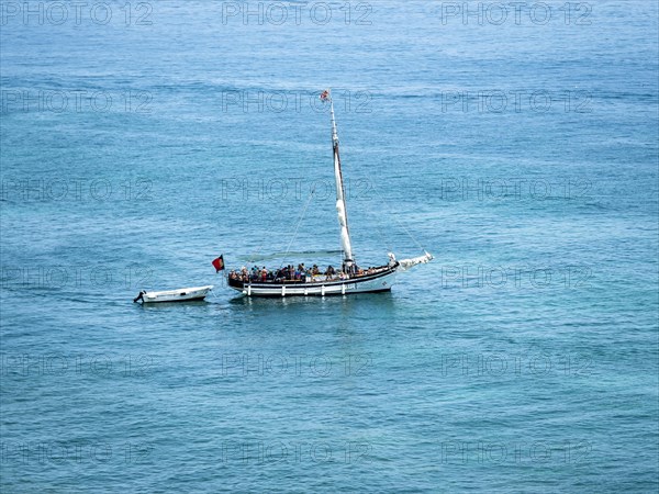Old schooner at Ponta da Piedade