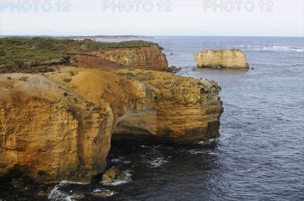 Loch Ard Gorge rock formation