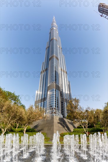 Dubai Burj Khalifa Kalifa Skyscraper Skyline Architecture in Dubai