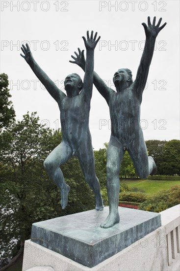 Sculptures in the Vigeland Sculpture Park
