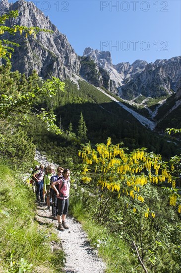 Mountain hiking