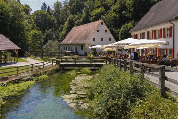 Wimsen mill on the river course of the river Ach