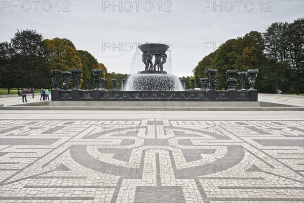 Sculptures in the Vigeland Sculpture Park