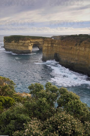 Loch Ard Gorge rock formation