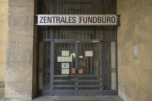 Central Lost and Found Office at Tempelhof Airport