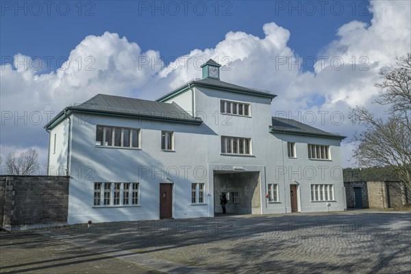 Entrance building to prisoners' camp Tower A