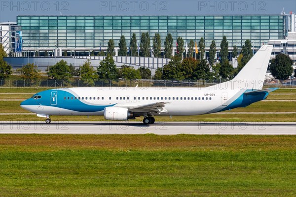 A Jonika Boeing 737-400 aircraft