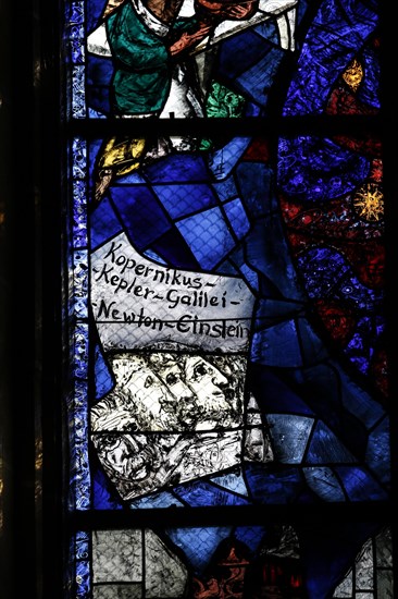 Window of Promise by Peter Valentin Feuerstein in Ulm Cathedral