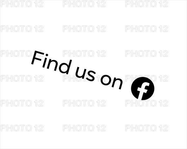 Facebook Find us on Facebook Black