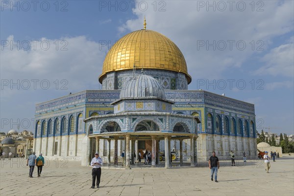 Dome of the Rock with Chain Dome