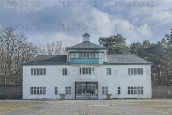 Entrance building to prisoners' camp Tower A