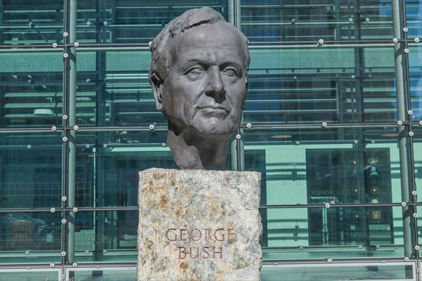 Bust of President George Bush