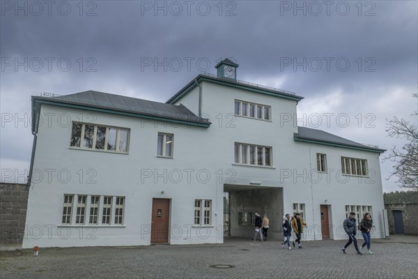 Entrance building to prisoners' camp Tower A