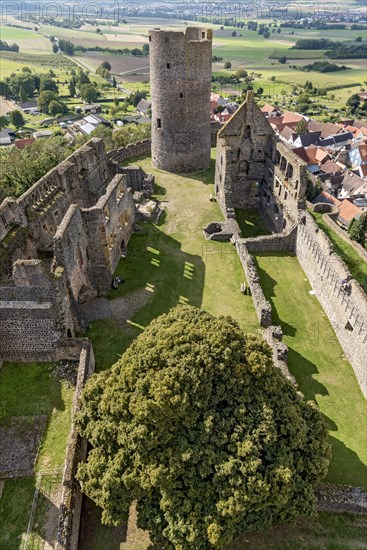 Romanesque Muenzenberg ruin