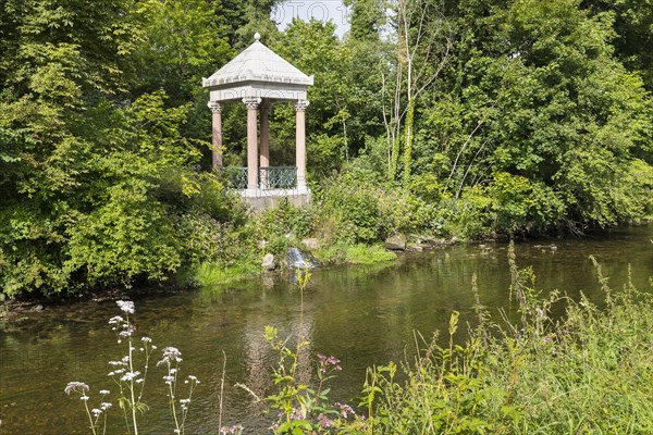 Danube Temple at the outflow of the Danube into the Brigach