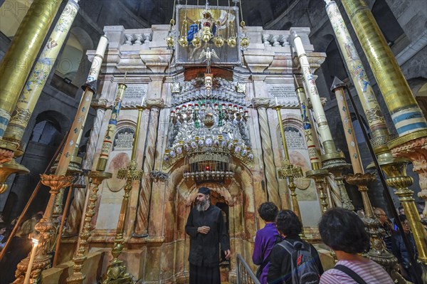 The Holy Sepulchre in the Chapel of the Holy Sepulchre