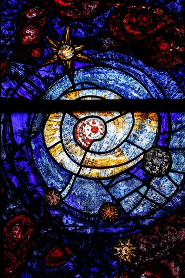 Window of Promise by Peter Valentin Feuerstein in Ulm Cathedral