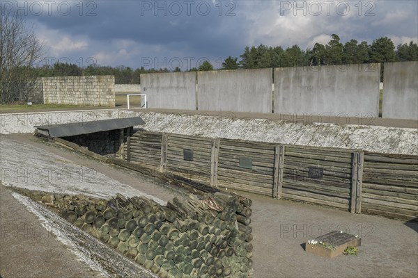 Replica of the shooting trench