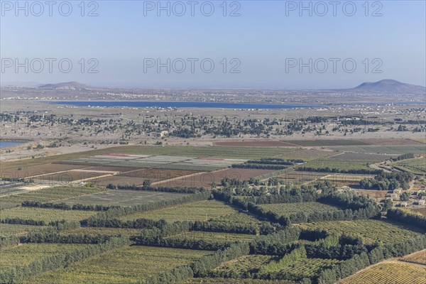 Border region between Merom Golan