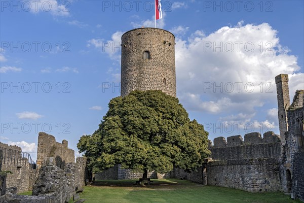 Castle tower eastern keep
