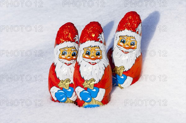 Chocolate Santas