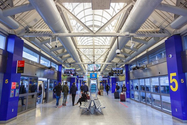 Airtrain Station Station at New York John F Kennedy