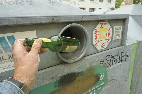 Waste glass bins