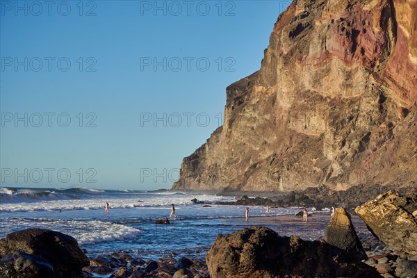 Bathers at Playa del Ingles