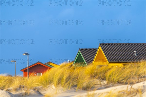 Colourful bungalow holiday homes