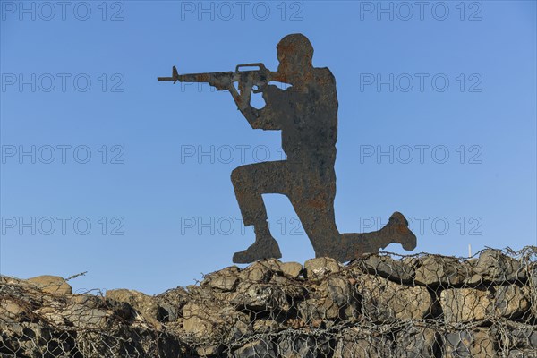 Monument commemorating the Six Day War