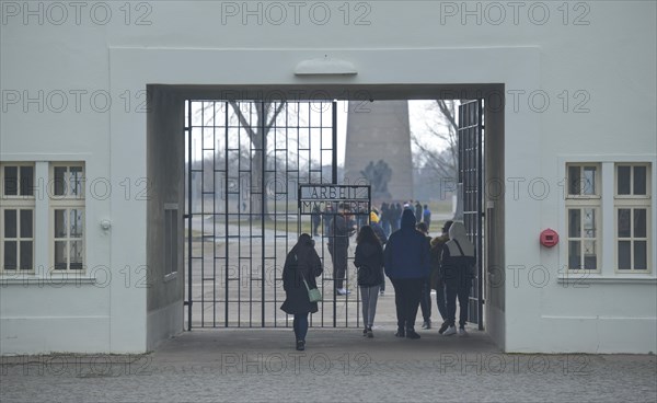 Entrance building to prisoners' camp Tower A