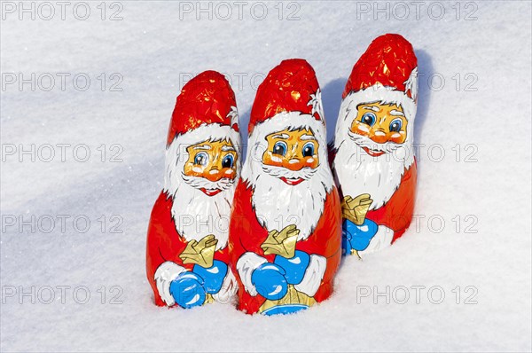 Chocolate Santas