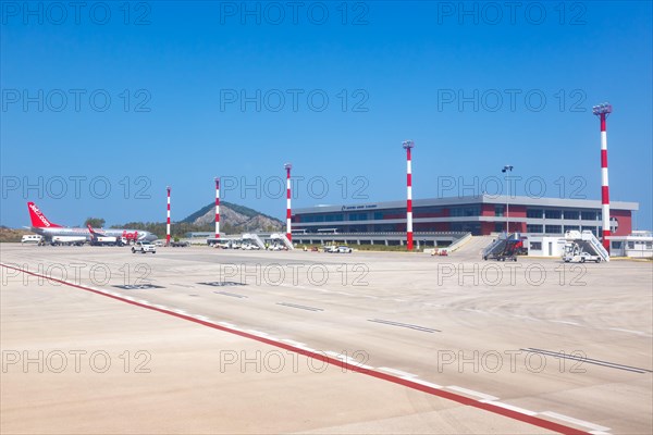 Terminal of the airport in Zakynthos