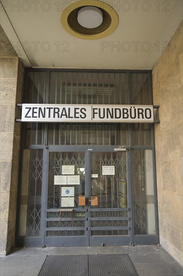 Central Lost and Found Office at Tempelhof Airport