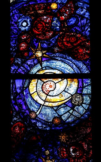 Window of Promise by Peter Valentin Feuerstein in Ulm Cathedral