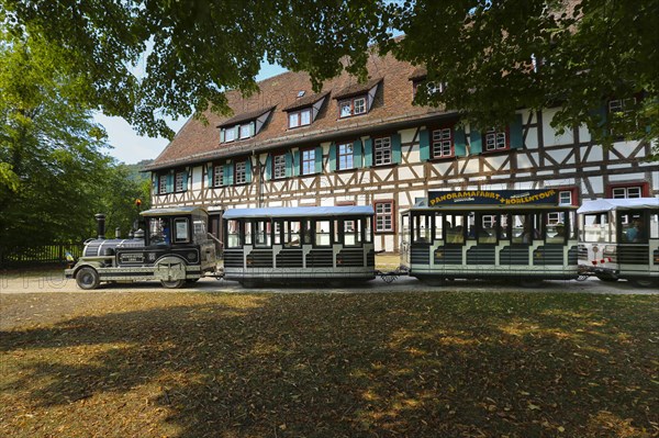 Blautopfbaehnle in the monastery courtyard