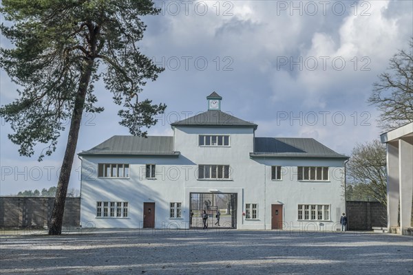 Entrance building to prisoners' camp Tower A